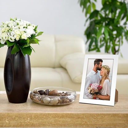 4x6 Picture Frames White Set of 12 for Wall Gallery Collage Photo Frames or Tabletop Display