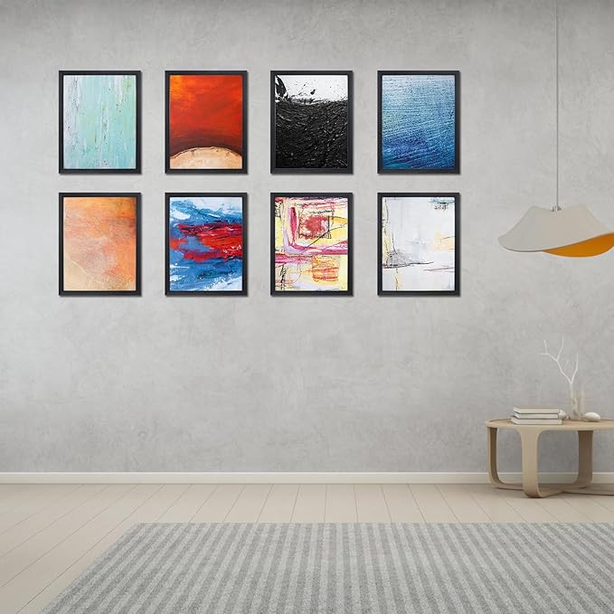 Giftgarden Black 11x14 Picture Frame Bulk, Multi 11 x 14 Photo Frames Set for Wall Hanging or Tabletop, 12 Pack