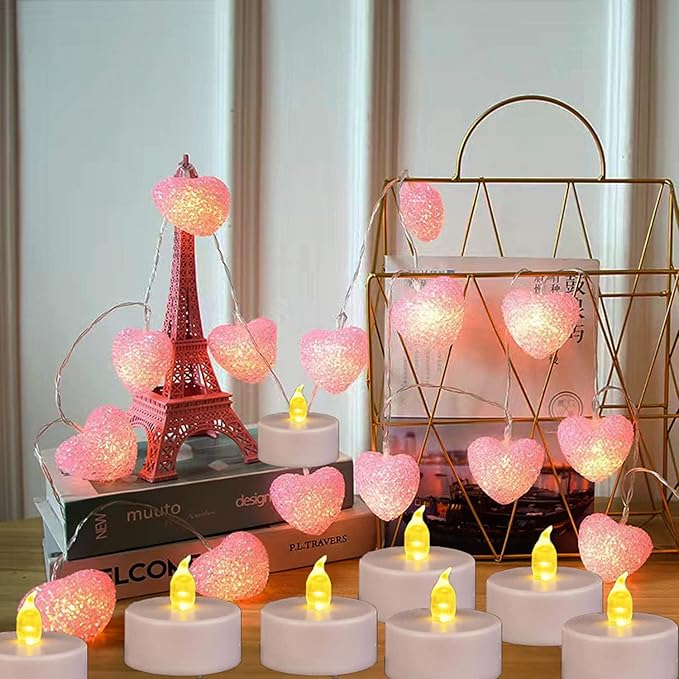 Nancia 100PACK Flameless LED Tea Lights Candles, Realistic and Bright Flickering Long Lasting 200Hours Battery-Powered, Ideal Party, Wedding, Birthday, Gifts Home Decoration Warm Yellow