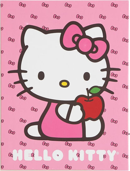 Hello Kitty LED Wall Art for Kids,Light-Up Canvas Wall Décor by Sanrio,11.5" x 15.75", Battery Operated Night Light for Bedrooms & Playrooms