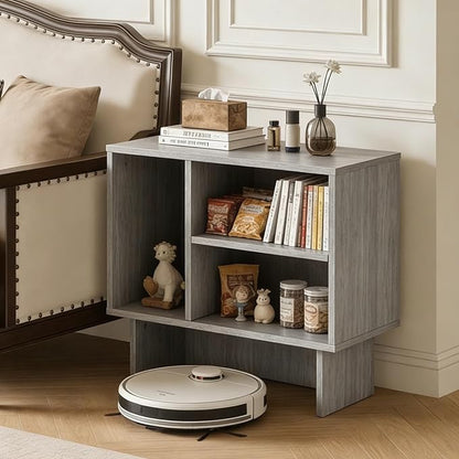 Lab Cosi Modular TV Stand for 70-Inch TV,Modern 3pcs Storage Sideboards,Bookcase,End Table,Nightstand,Buffet Cabinets,Coffee Table for Living Room,Dining Room,Bedroom, Grey