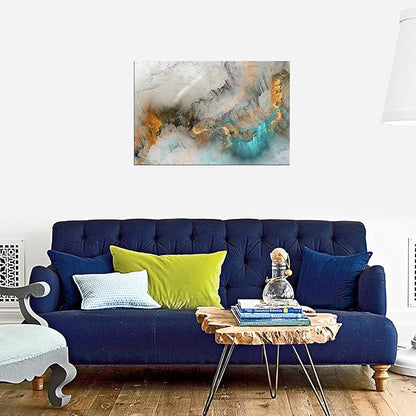 XXMWallArt FC3269 Abstract Canvas Wall Art Fancy Paint Canvas Print Painting Artwork for Living Room Bedroom Kitchen Home and Office Wall Decor