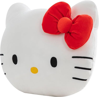 Northwest Hello Kitty Small Cloud Pillow 12 Inch – Plush Stuffed Pillow, Bedroom Decor, Great Gift Idea