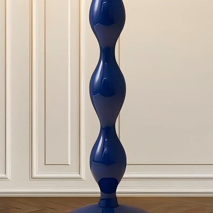 Modern Mushroom Floor Lamp, Blue, 59.1 Inch High, 3 Light Colors, Foot Switch
