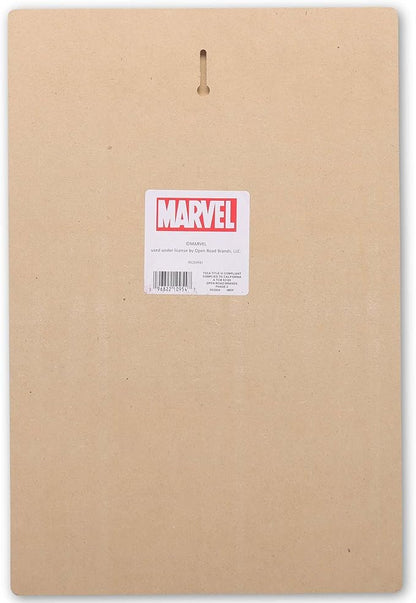 Open Road Brands Marvel Spider-Man Venom and Carnage Wood Wall Decor - Intense Marvel Wall Art for Man Cave or Movie Room
