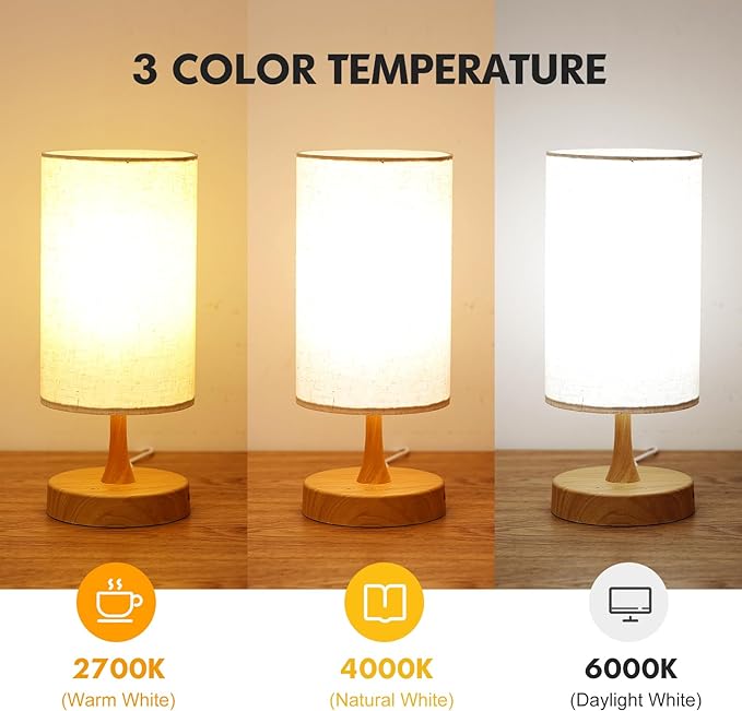 Caromolly Light Therapy Lamp, Sunlight Lamp 10000 Lux with Remote Control, 3 Color Temperature & 4 Brightness Level & Timer, Daylight Lamp for Home, Office, Decoration