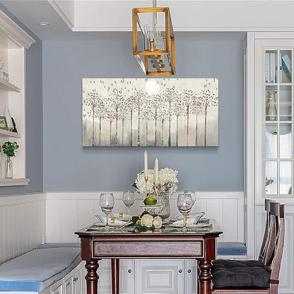 Canvas Wall Art For Living Room Trees And Birds Abstract Paintings Kitchen Wall Decor Office Canvas Prints Artworks Pictures Wall Decorations For Bedroom,Large Size Fashion Modern Home Decoration