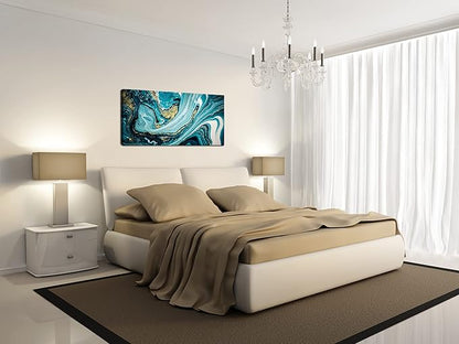 XXMWallArt FC2750 Abstract Texture Wall Art Marble Vortex Canvas Prints Painting for Living Room Bedroom Kitchen Home and Office Wall DecorWall Decor Home Decor
