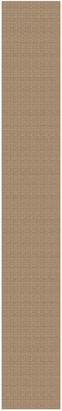 KOZYFLY Boho 3x18 Runners Rugs for Hallway, Extra Long Washable Runner Rug, Woven Non Slip Kitchen Runner, Cotton Entryway Rug, Floor Carpet for Entry, Aisle, Hall, Orange Beige/Tan/Brown