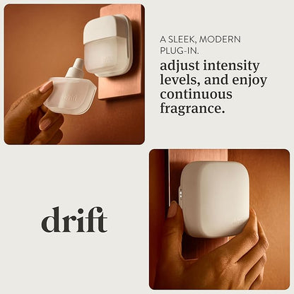 Drift Home Scent Diffuser Refills – Macadamia Swirl (2 Pack) - Long-Lasting Home Diffuser - Clean Fragrance - Non-Toxic - Pet-Safe