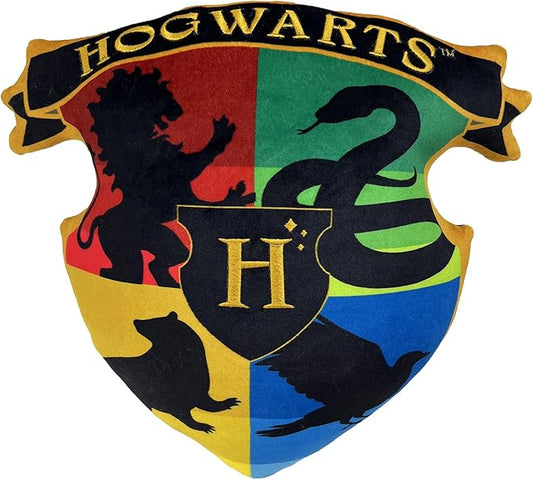 Northwest Harry Potter House Heraldry Cloud Pillow 12" – Wizard Plush Stuffed Toy, Kids & Adults Room Decor, Magical Gift for Harry Potter Fans