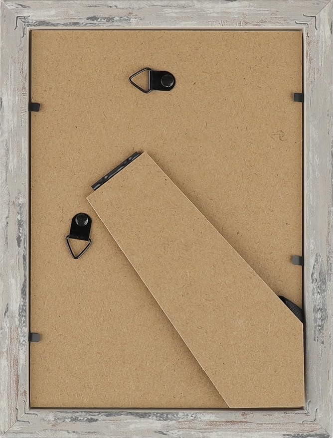 8x10 Picture Frames Grey Set of 12 for Wall Gallery Collage Photo Frames or Tabletop Display