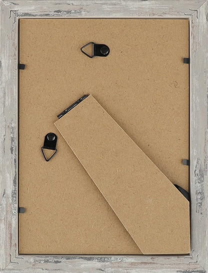 5x7 Picture Frames Grey Set of 12 for Wall Gallery Collage Photo Frames or Tabletop Display