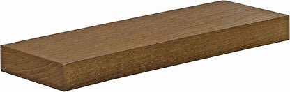 Kate and Laurel Bordeaux Gallery Wall Frame and Shelf Kit, Set of 10, Natural, Assorted Size Frames with Wood Finish and Three Display Shelves Included