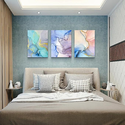 Lapremoly Frame Canvas Wall Art For Bedroom & Living Room Abstract Colorful Wall Paintings & Artworks For Office, Hotel & Home Decor