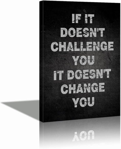 Jumong Motivational Wall Art Motivational Quotes Inspirational Sayings Wooden Frame Inspirational Office Wall Art Encouraging Canvas Posters for Living Room Office Decor
