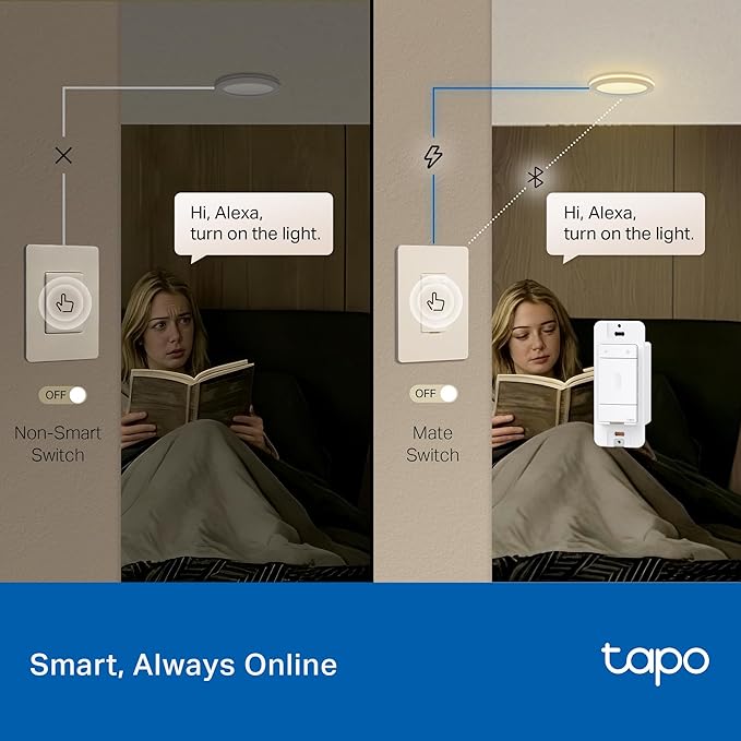 Tapo Smart 4-Inch Recessed Downlight Kit (4-Pack) - 850 lm, 16M Colors, Tunable White 2700K-6500K, Ultra-Dim 1%, Matter-Compatible, Wi-Fi & Bluetooth Mesh - L730-4 KIT