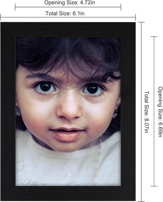 5x7 Picture Frames Black Set of 12 for Wall Gallery Collage Photo Frames or Tabletop Display