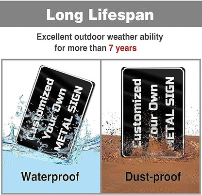 Metal Tin Signs No Parking Fire Lane Bidirectional Arrow Sign,12 x 8 Inches UV Protected, Waterproof Fade Resistant, Laminated for Protection, Rust-Free for Home,Patio,Garden,Shop,Club,Garage,etc