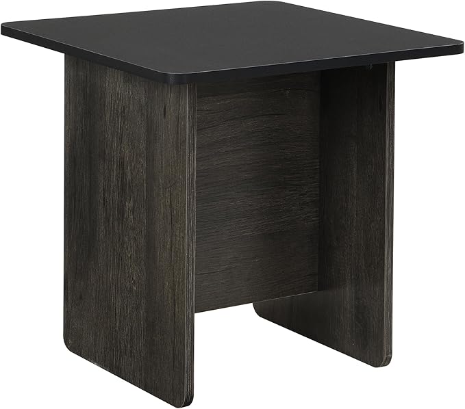 Modern Light Luxury TV Stand and Coffee Table Set of 2, Modern TV Console,Wood Center Tables with Spacious Top, Storage Cabinet & Open Adjustable Shelves for Living Room, Black