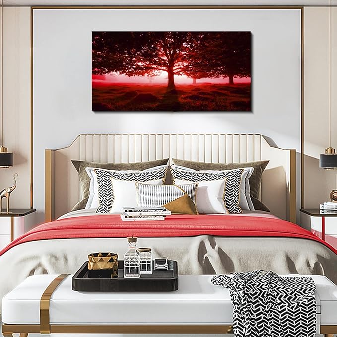 Tree of Life Wall Art,Ephany Art,Wall Art Canvas Print Framed Wall art Picture Painting for Room Home Decoration (A-1pcs,20x40inchx1pcs)