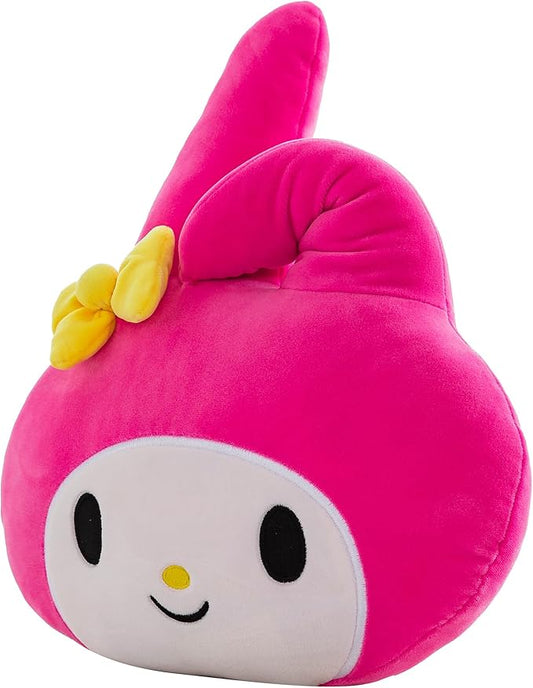Northwest My Melody Cloud Pillow 12" – Plush Kids Stuffed Toy, Cartoon Character, Bedroom Decor, Gift for Girls & Boys