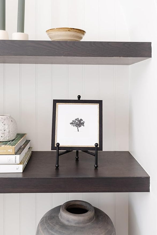 Petal Lane Tree Wall Art - 8x8 Framed Antique Decor - Make Your Own Gallery Wall Frame Set - Dark Academia Wall Decor - Vintage Frame (Tree)