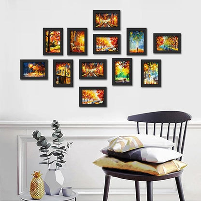 Giftgarden 4x6 Picture Frame Black 4 x 6 Photo Frames Bulk for Wall or Tabletop, Set of 12