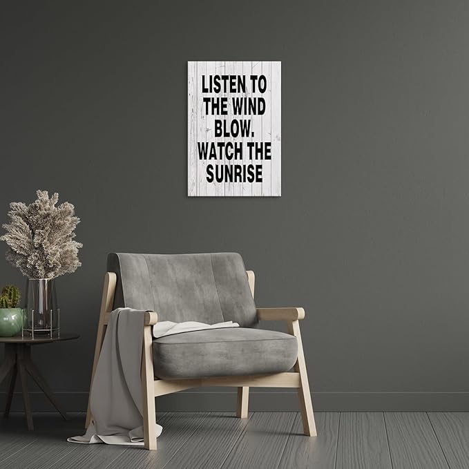 Motivational Wall Decor, Inspirational Quotes Office Wall Art, Inspirational Sayings Artwork, Wooden Framed Encouraging Canvas Posters for Office Decor, Living Room, School College and Gym