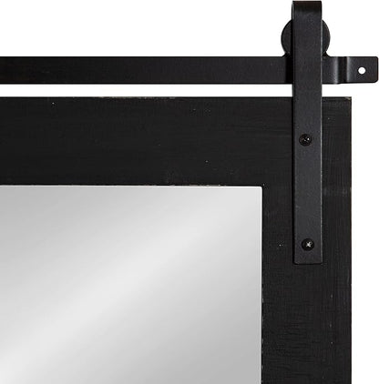Kate and Laurel Cates Farmhouse Wall Mirror
