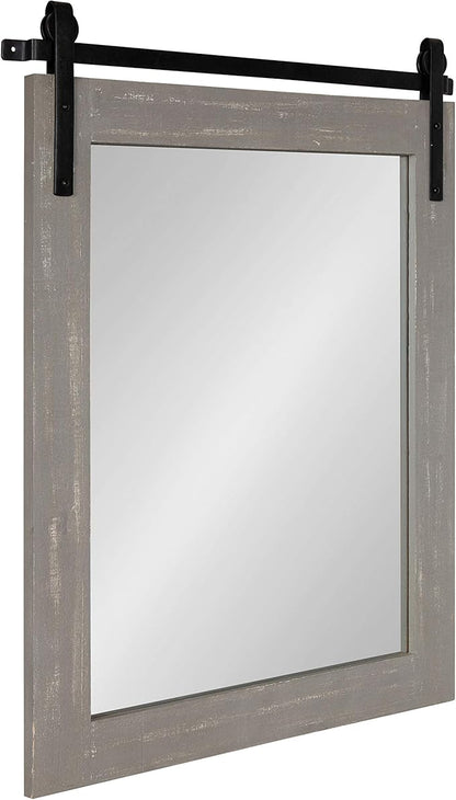 Kate and Laurel Cates Farmhouse Wall Mirror