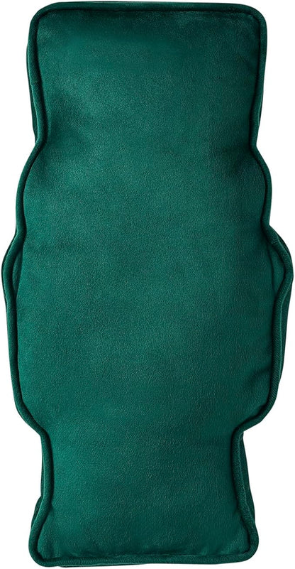 Hallmark - Decorative Throw Pillow for Couch or Bed, Holiday Home Décor, 7" x 14", (Nutcracker, Green)