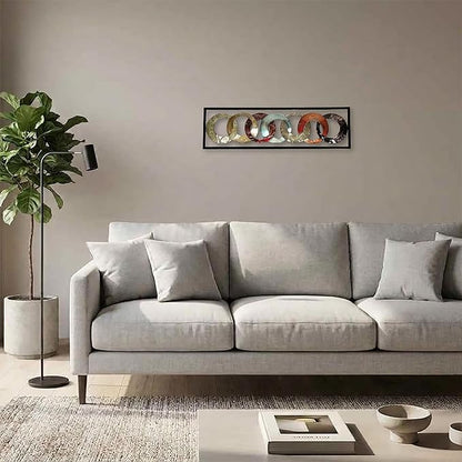 Hosley Metal Wall Décor 35" High. Ideal Gift for Home, Weddings, Party, Spa, Meditation, Home Office, Dorm O4