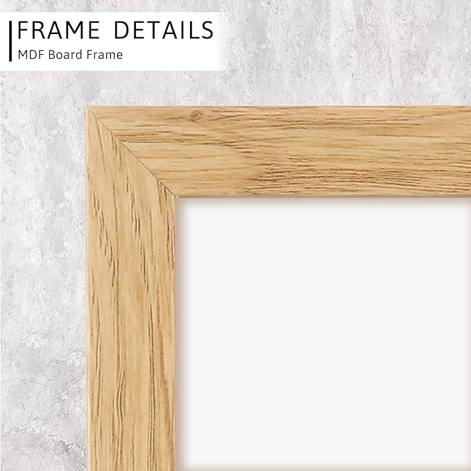 4x6 Picture Frame, Composite Wood Photo Frame with Perspex Glass for Vertical or Horizontal Tabletop Wall Display for Photos, Paintings, Posters, Artwork, Birthday Christmas Gift, Set of 4