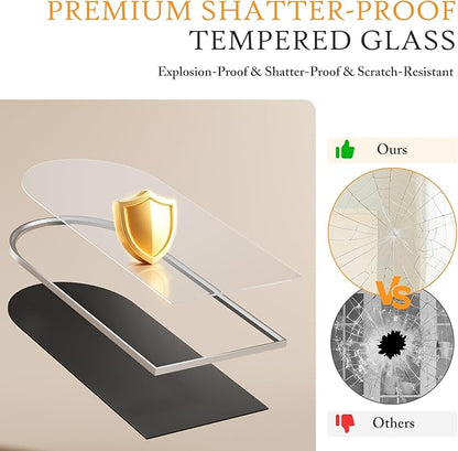 NEWBULIG Full Length Mirror, Full Body Floor Mirror with Aluminum Alloy Thin Frame, Wall or Standing Mirror for Bedroom, Living Room, Dressing Room