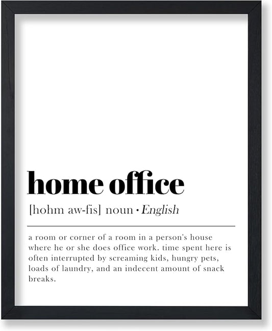 Poster Master Typography Poster - Retro Dictionary Print - Home Office Definition, Book Page, Funny - Gift for Colleague, Friend - Wall Decor for Home, Workplace, 24x32 Unframed Wall Art
