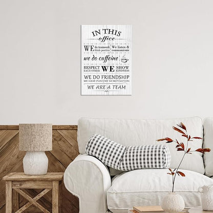 Jumong Motivational Canvas Wall Art Print Inspirational Sayings for Home Classroom Gym Decor Great Leadership Quotes Positive Affirmations