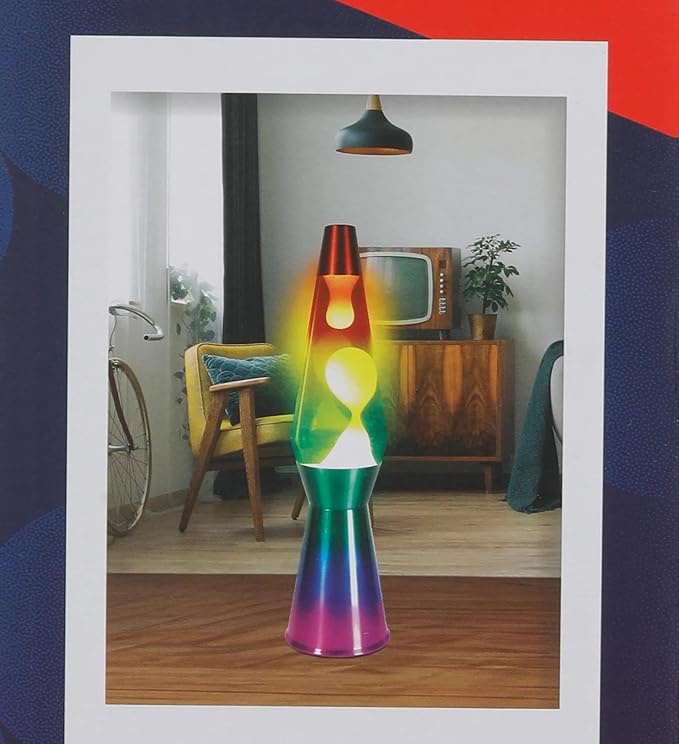 16" Rainbow Moody lamp, 7 Vibrant Colors Soothing Ambiance Light, Gift for Kids, Home Office Lamp, Create The Ideal Atmosphere for Relaxation That Everyone Can Enjoy