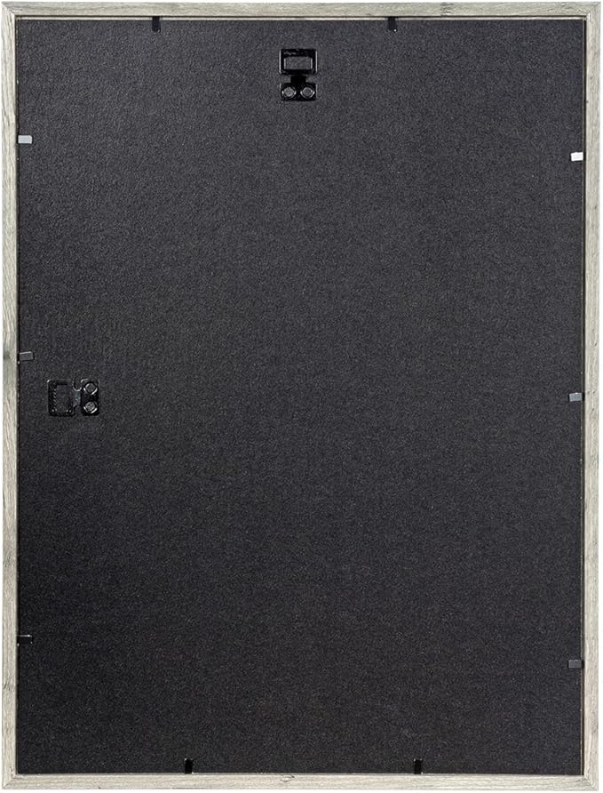 12x16 Picture Frame Grey 3 Pack, Poster Frames 12 x 16 without Mat for Wall, Horizontal or Vertical Wall Mounting
