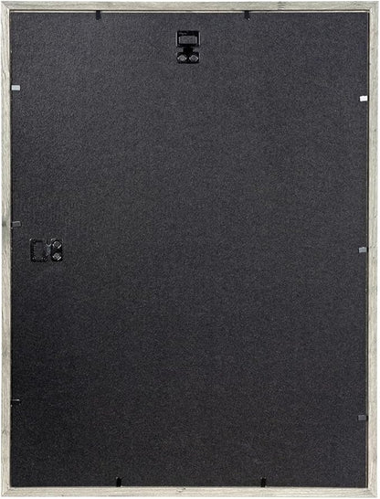 12x16 Picture Frame Grey 3 Pack, Poster Frames 12 x 16 without Mat for Wall, Horizontal or Vertical Wall Mounting