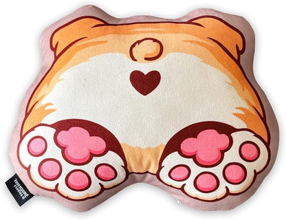 Toothsome Studios French Bulldog Dog Shape Butt Pillow, Polyester Cotton Stuffed Throw, Novelty Animal Design, Multi-Color, 12 Inches (Frenchbulldog)