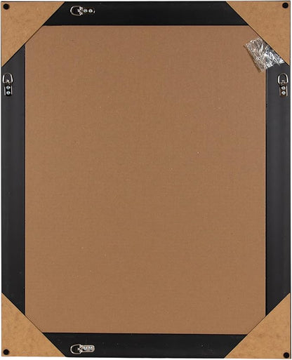 Kate and Laurel Galiano Traditional Framed Rectangle Bathroom Vanity Mirror, 23 x 29, Bronze, Classic Rectangular Bathroom Mirror for Over Sink or for Use as Entryway or Living Room Decor