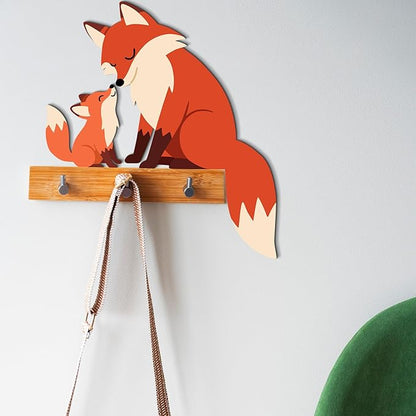 Woodland Nursery Decor for Baby Kids Room Decor, Playroom Decor, Cute Topper Door Corner Sculpture for Classroom Bedroom Nursery Room Shelf Home Decorations