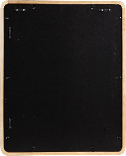 Kate and Laurel Inglewood Modern Wall Picture Frame Set of 3; 16x20 matted to 8x10; Natural Wood; Three-Piece Frame Set for Gallery Wall Accent Set in Living Room Decor