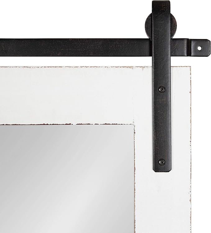 Kate and Laurel Cates Farmhouse Wall Mirror