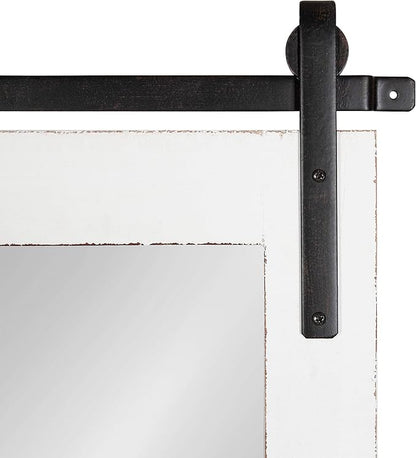 Kate and Laurel Cates Farmhouse Wall Mirror