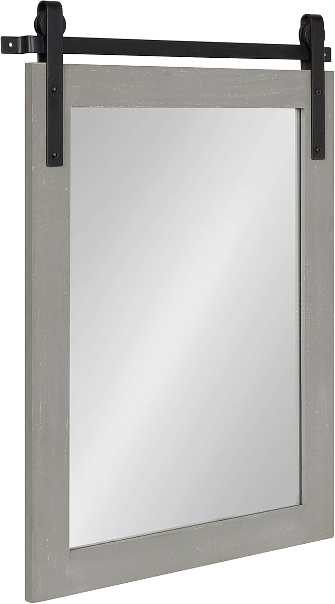 Kate and Laurel Cates Farmhouse Wall Mirror