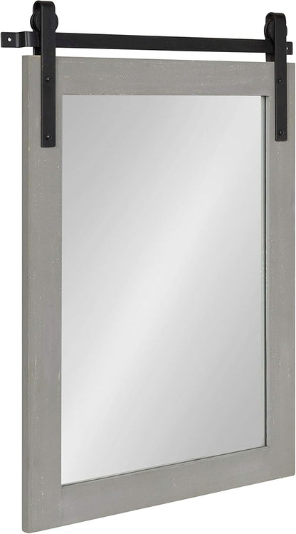 Kate and Laurel Cates Farmhouse Wall Mirror