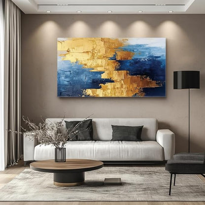 Iallbin Abstract Canvas Wall Art, Large Wall Art for Living Room, for Wall Modern Paintings Wall Decor Living Room, Kitchen Home and Office