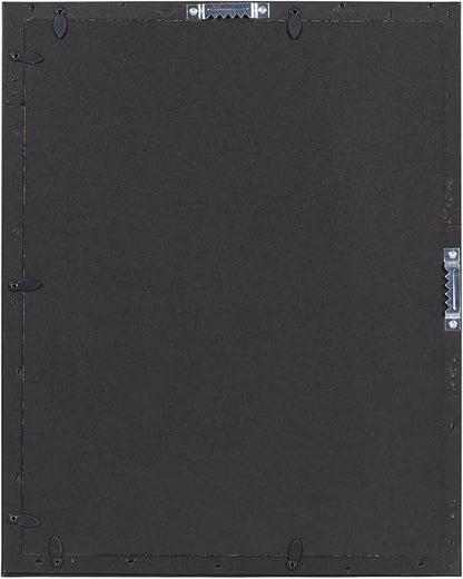 Kate and Laurel Adlynn Rectangle Picture Frame Set of 4; 11 x 14 matted to 8 x 10; Bronze; Vintage Four-Piece Frame Set for Gallery Wall Frame Set in Living Room Wall Decor